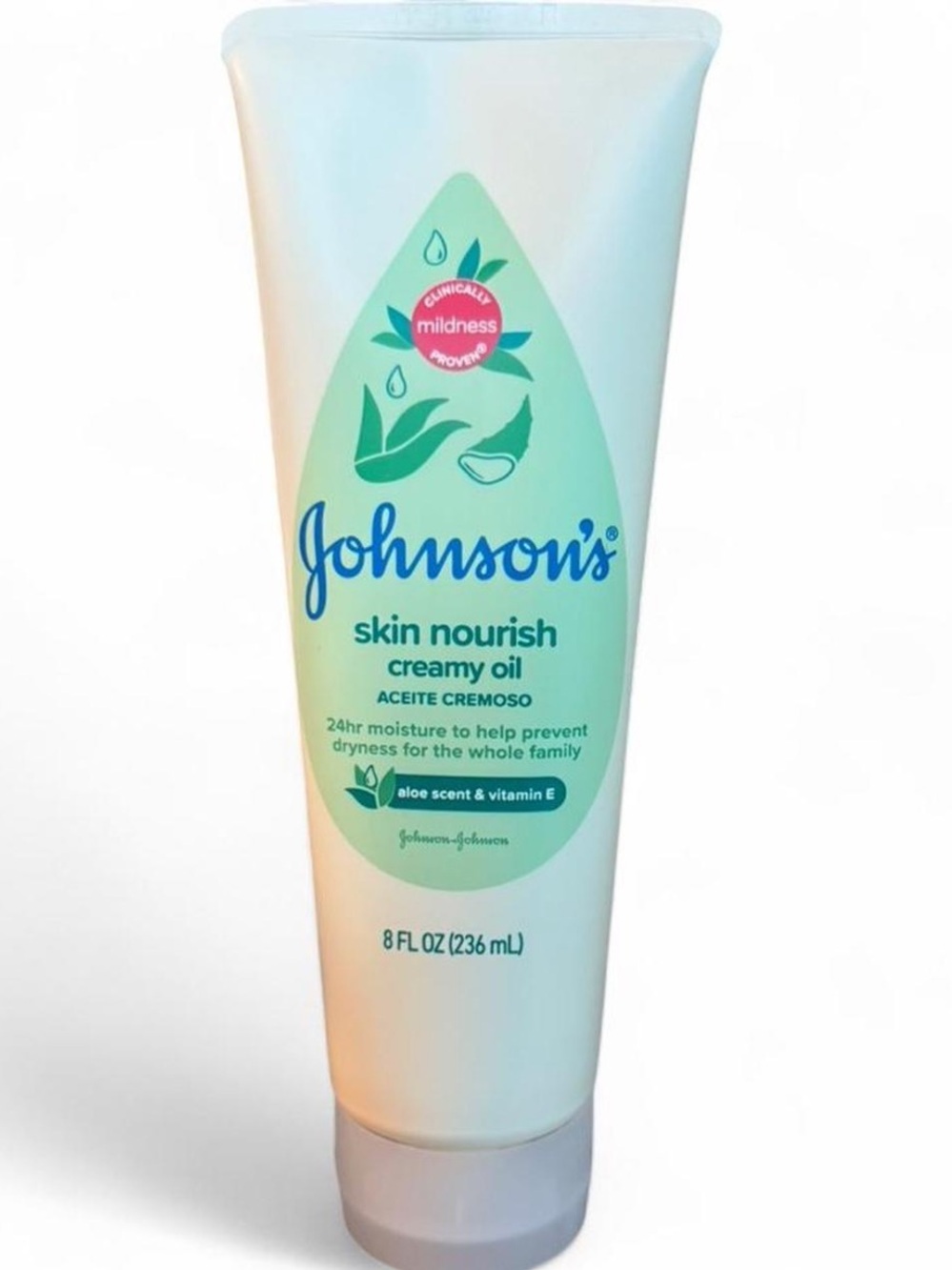 Skin Nourish Creamy Oil - Aloe Scent (Green)